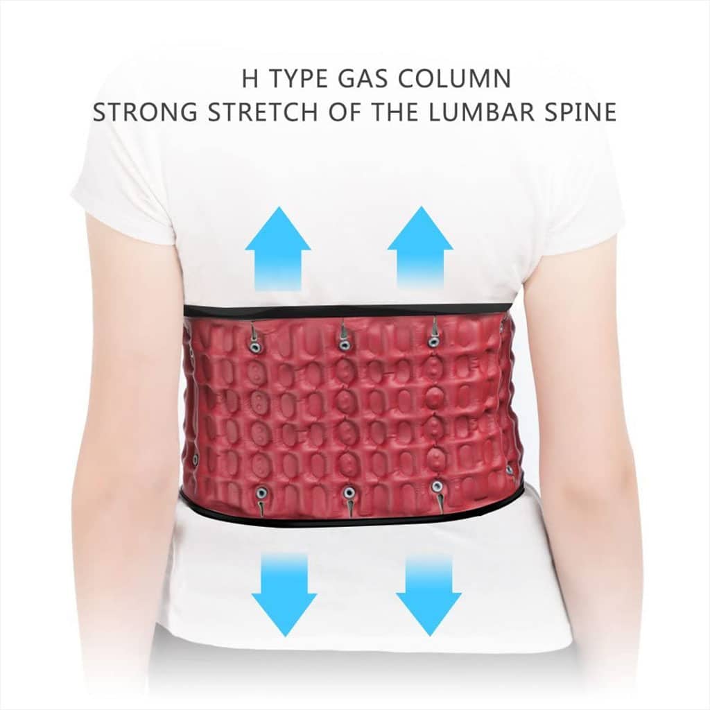 STARICARE Ceinture de décompression Gonflable avec 28 colonnes d’air et pompe- حزام شد الظهر قابل للنفخ - Soins et Beauté - صورة 4