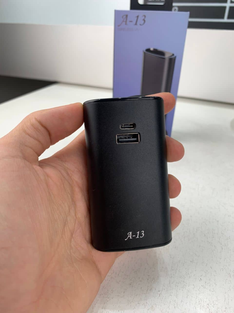 Écouteurs Sans Fil VALDUS A13 TWS 3EN1 avec Boîtier de Charge 1000mAh et Allume Ci-gare Intégré- سماعة لاسلكية وباور بانك مع مشعل - Électronique - صورة 4