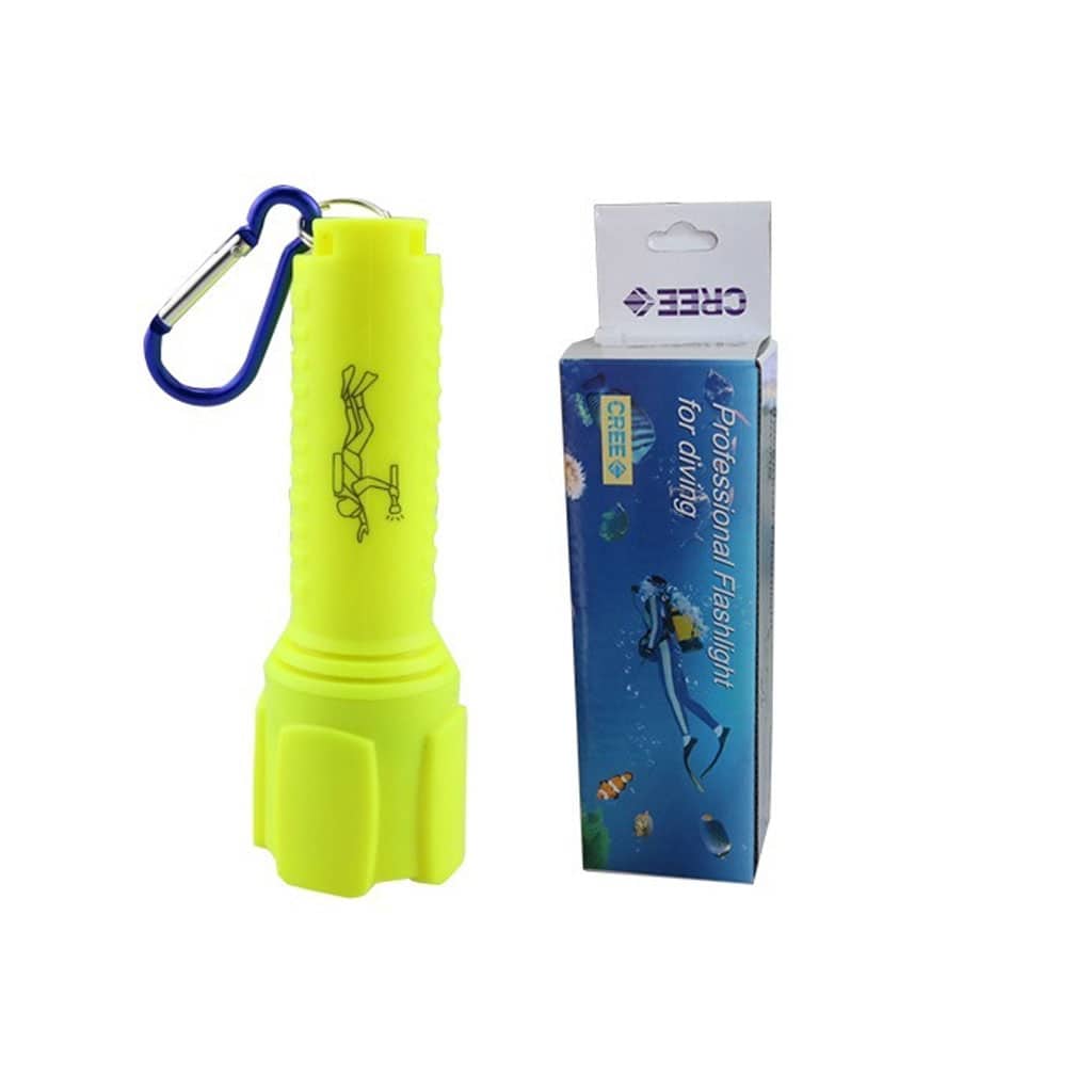 Lampe Torche Sous-Marine Étanche jusqu’à 25 mètres – مصباح تحت السباحة تحت الماء - Camping et Randonnée - صورة 5