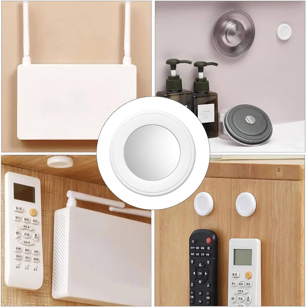 Support mural magnétique pour télécommande et Accessoires 6Pcs – حامل أكسسوارات مغناطيسي - Divers - صورة 2