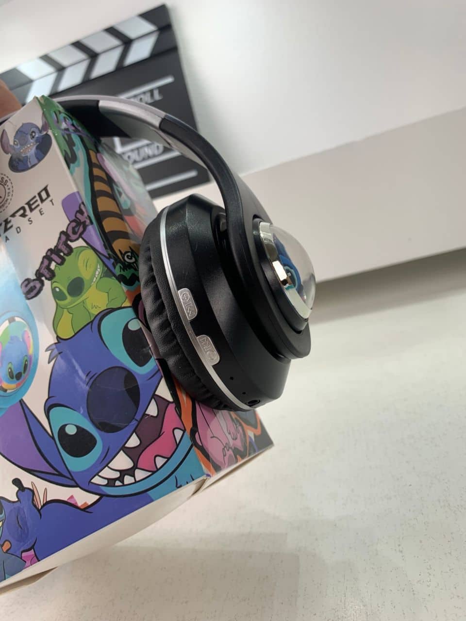 Casque Audio Design Stitch pour Enfants avec Connexion Bluetooth, USB et Carte TF – سماعات رأس للأطفال ستيتش - Électronique - صورة 4