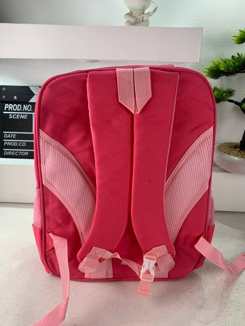 Sac à Dos Enfant Space Design Ludique Multi-Poches Rose – حقيبة مدرسية للأطفال لون وردي - Sac à dos et Mode - صورة 5