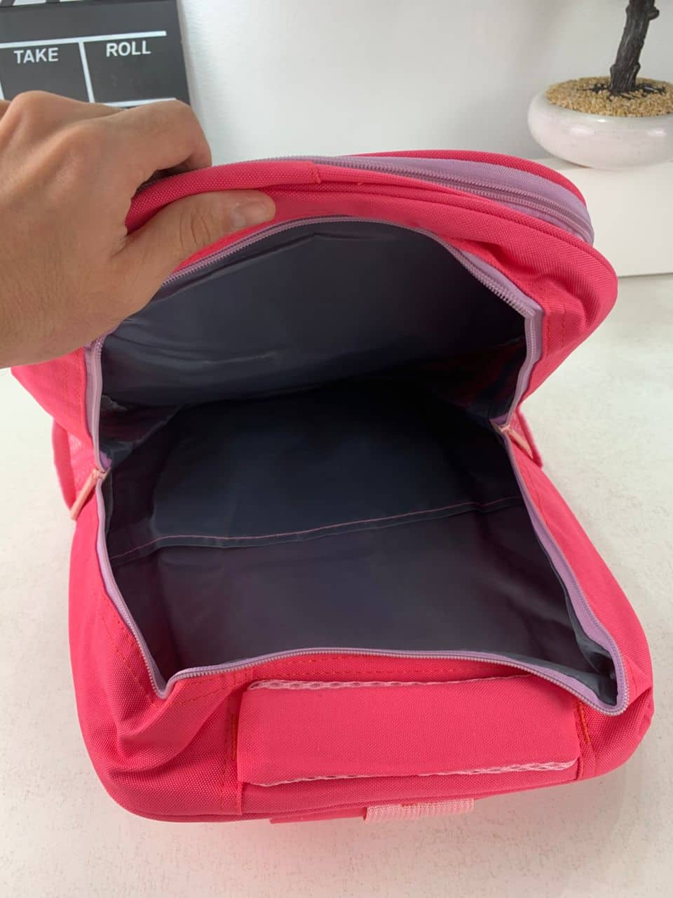 Sac à Dos Enfant Space Design Ludique Multi-Poches Rose – حقيبة مدرسية للأطفال لون وردي - Sac à dos et Mode - صورة 6