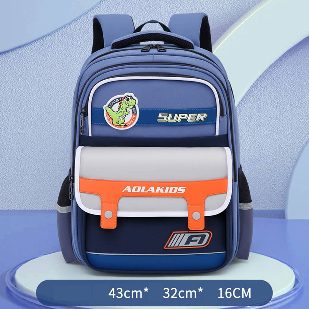 Sac à Dos Enfant Space Design Ludique Multi-Poches Mauve – حقيبة مدرسية للأطفال لون بنفسجي - Sac à dos et Mode - صورة 2