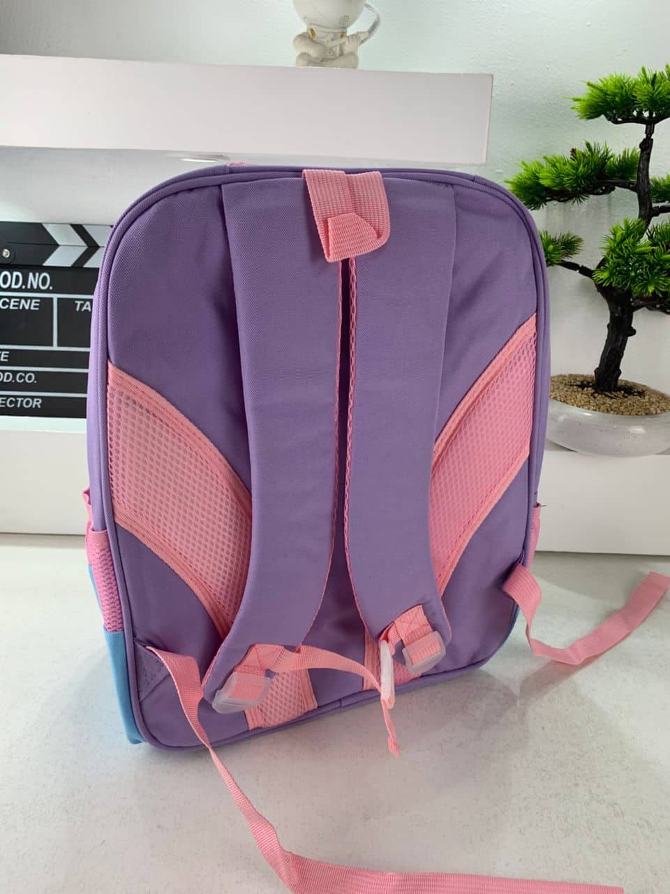 Sac à Dos Enfant Space Design Ludique Multi-Poches Mauve – حقيبة مدرسية للأطفال لون بنفسجي - Sac à dos et Mode - صورة 5