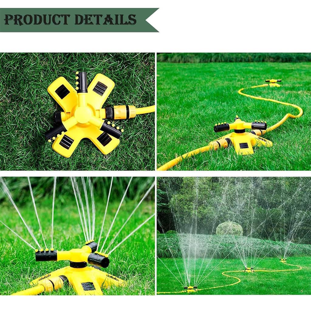 Arroseur Rotatif pour Jardins Rotation à 360° avec Deux Modes d’arrosage – أداة رش الحدائق - Outillage et Bricolage - صورة 2