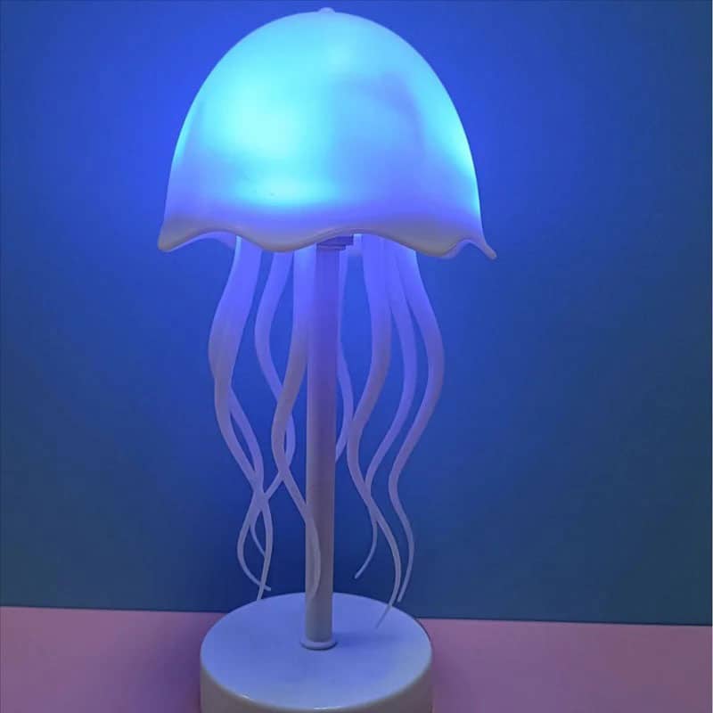 Lampe méduse RVB rechargeable avec capteur tactile et pieds dansants – مصباح ديكور على شكل قنديل - Décoration - صورة 3
