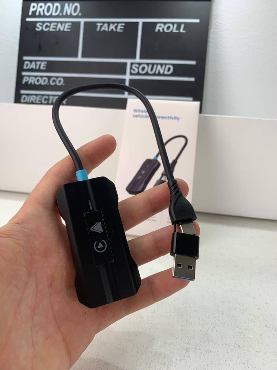 Adaptateur USB CarPlay Sans Fil pour Voitures - جهاز ميديا ذكي للسيارات - Accessoires Auto/Moto - صورة 10