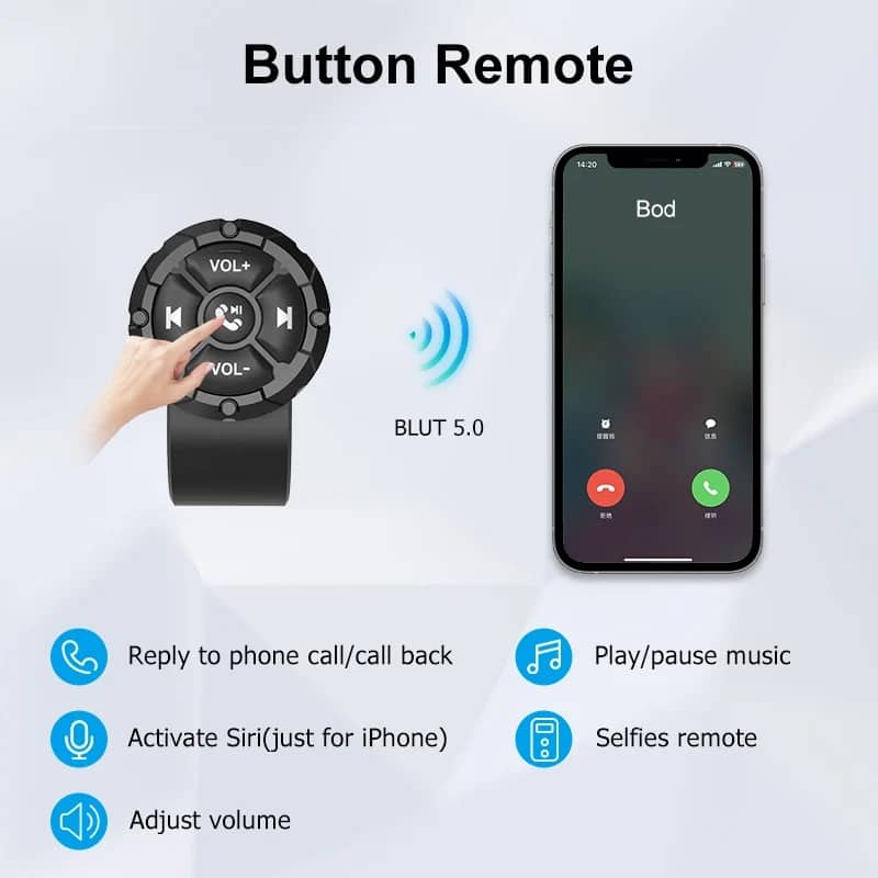 Télécommande Sans Fil pour Contrôler l’audio et les appels – يد تحكم لاسلكية للتحكم بالصوت والمكالمات - Électronique - صورة 6
