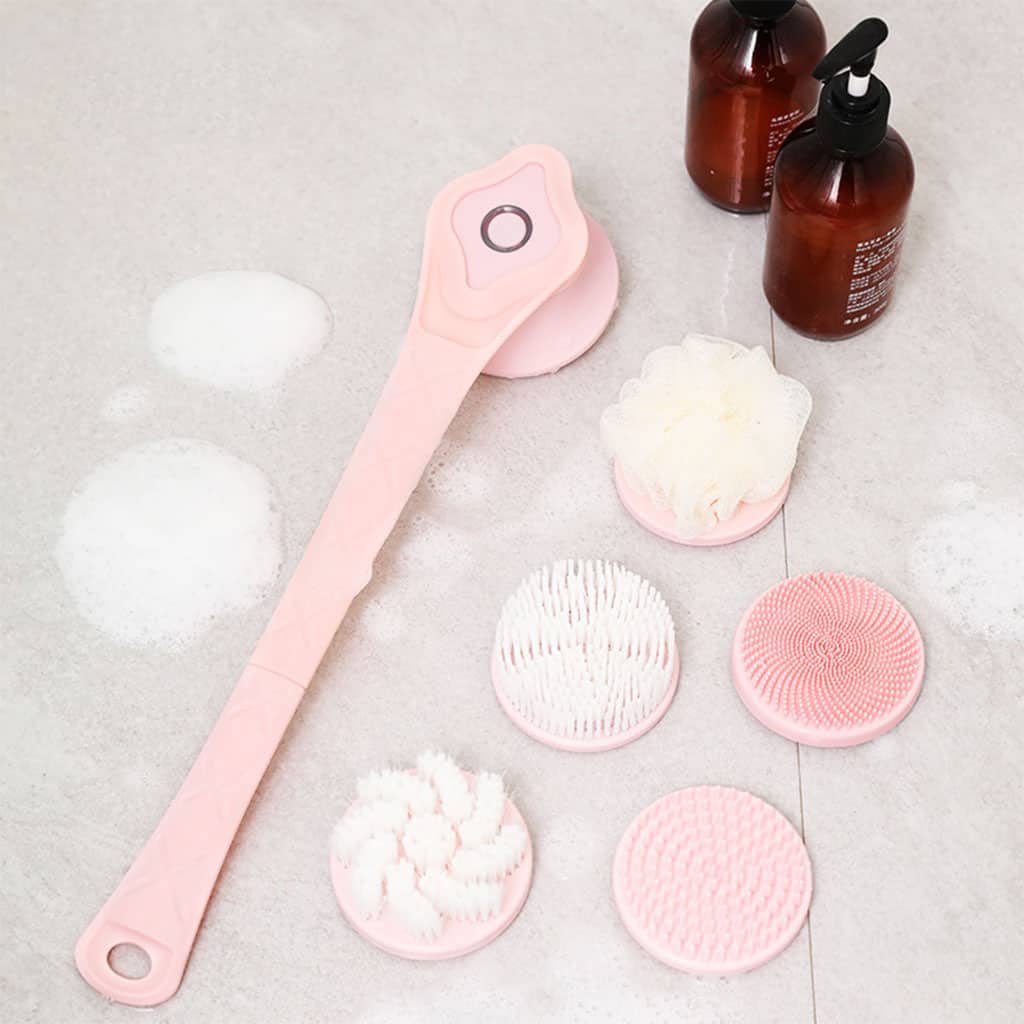 Brosse Rotative Électrique Rechargeable pour le Corps et la Douche – فرشاة تنظيف الجسم مقاومة للماء - Soins et Beauté - صورة 5