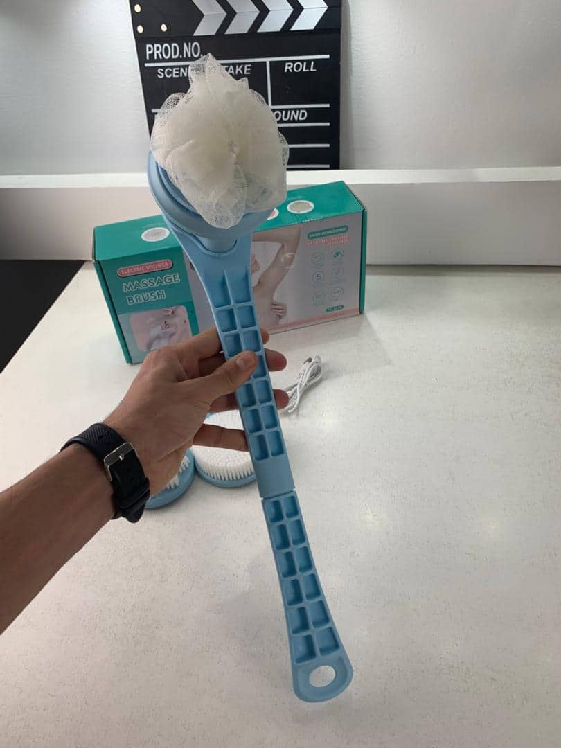 Brosse Rotative Électrique Rechargeable pour le Corps et la Douche – فرشاة تنظيف الجسم مقاومة للماء - Soins et Beauté - صورة 9