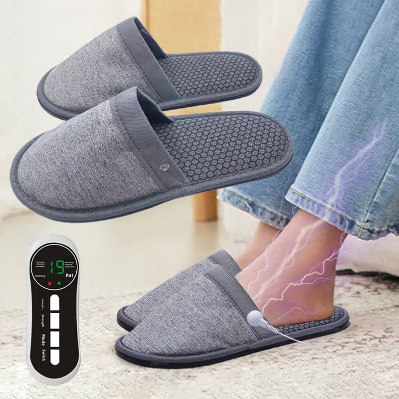Pantoufles de massage USB pour thérapie électrique à impulsions - Maison - صورة 7