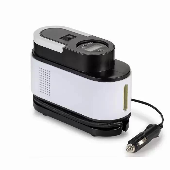 Compresseur d’Air Portable 12V 150 PSI Câble 2,8 m avec Éclairage LED – جهاز نفخ العجلات للسيارة - Accessoires Auto/Moto - صورة 2