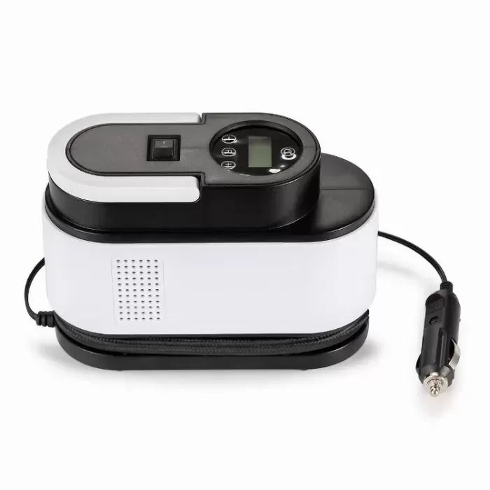 Compresseur d’Air Portable 12V 150 PSI Câble 2,8 m avec Éclairage LED – جهاز نفخ العجلات للسيارة - Accessoires Auto/Moto - صورة 4