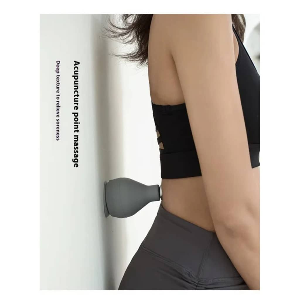Appareil de Massage Rechargeable Portatif avec 5 Têtes Interchangeables – جهاز تدليك محمول قابل للتثبيت - Soins et Beauté - صورة 4