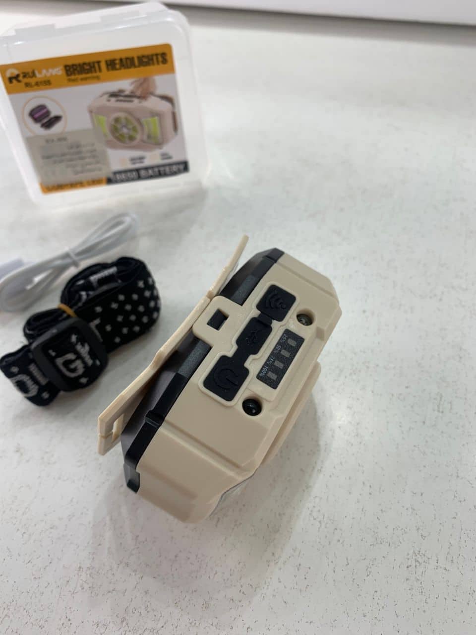Lampe frontale LED COB à induction Rechargeable par USB 5 Modes – مصباح رأس قابل للشحن - Camping et Randonnée - صورة 8