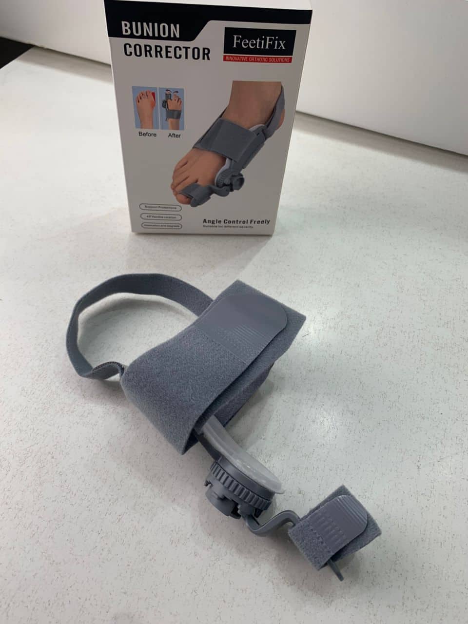 Correcteur Hallux Valgus pour Femme et Homme avec Molette Réglable – مصحح وضعية القدم - Soins et Beauté - صورة 7
