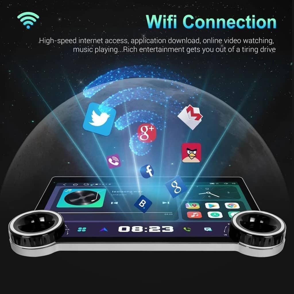 Diamond 2K Écran de voiture Android de 10,1 pouces compatible Apple CarPlay Android Auto – شاشة ذكية للسيارة - Accessoires Auto/Moto - صورة 6