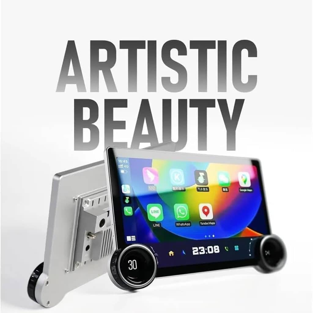 Diamond 2K Écran de voiture Android de 10,1 pouces compatible Apple CarPlay Android Auto – شاشة ذكية للسيارة - Accessoires Auto/Moto - صورة 7