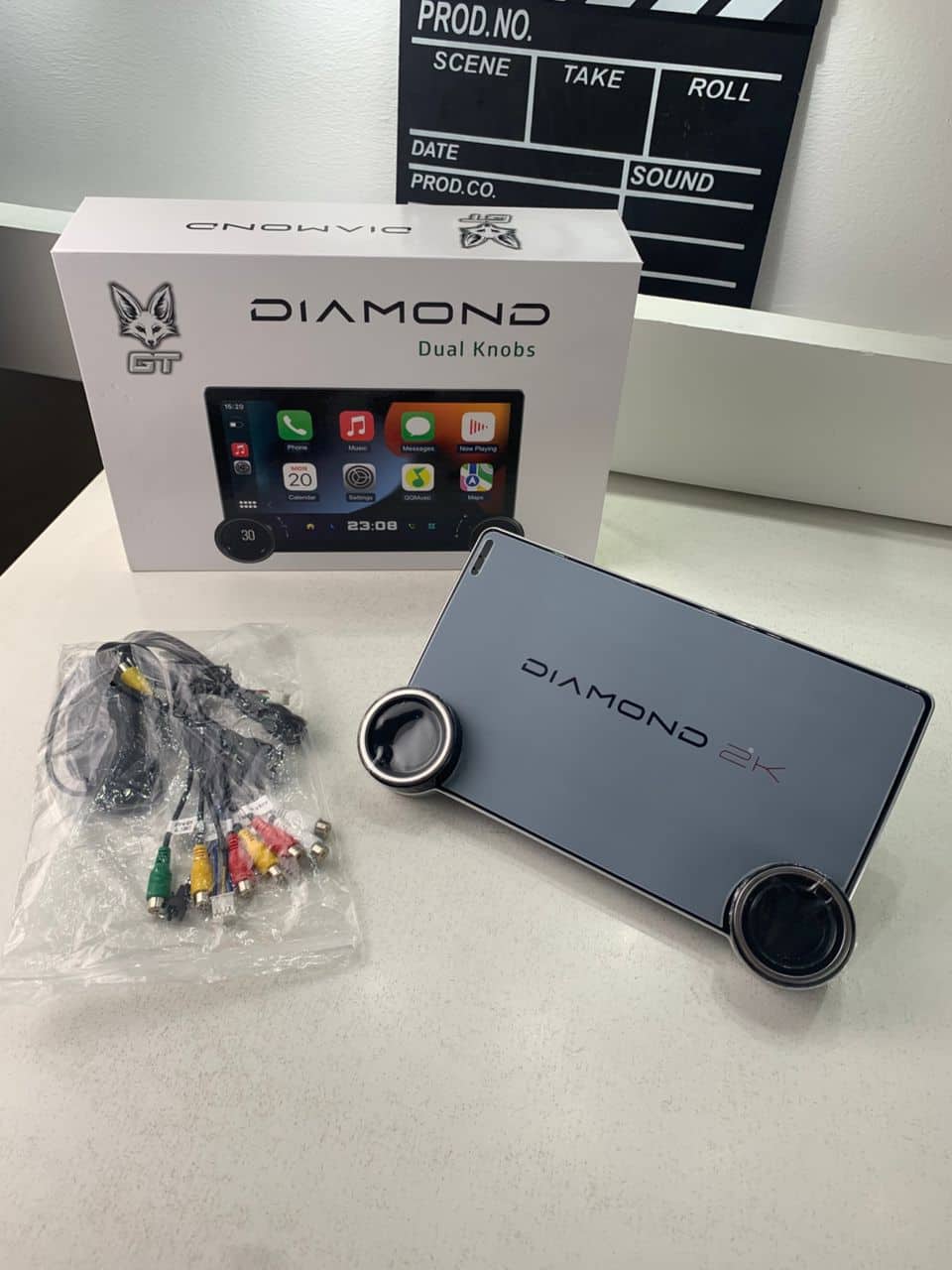 Diamond 2K Écran de voiture Android de 10,1 pouces compatible Apple CarPlay Android Auto – شاشة ذكية للسيارة - Accessoires Auto/Moto - صورة 8