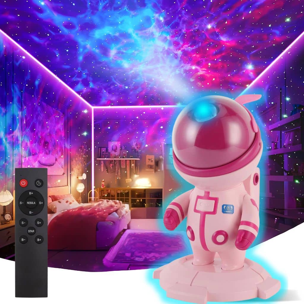 Projecteur Galaxie et Haut Parleur BT RVB pour chambre d’enfants – جهاز عرض نجوم ومكبر صوت - Électronique - صورة 7