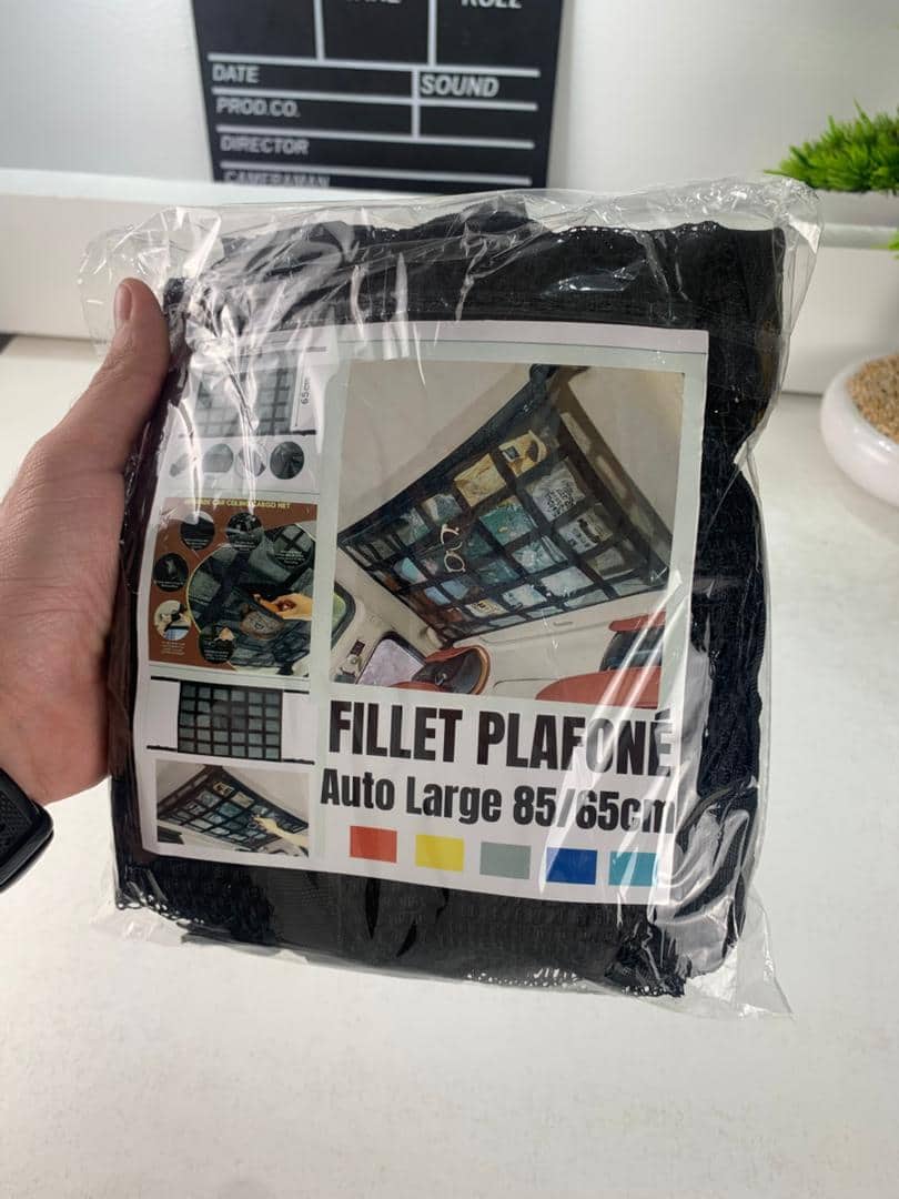Filet de Rangement pour Toit Voiture Intérieur – منظم أغراض في سقف السيارة - Accessoires Auto/Moto - صورة 9