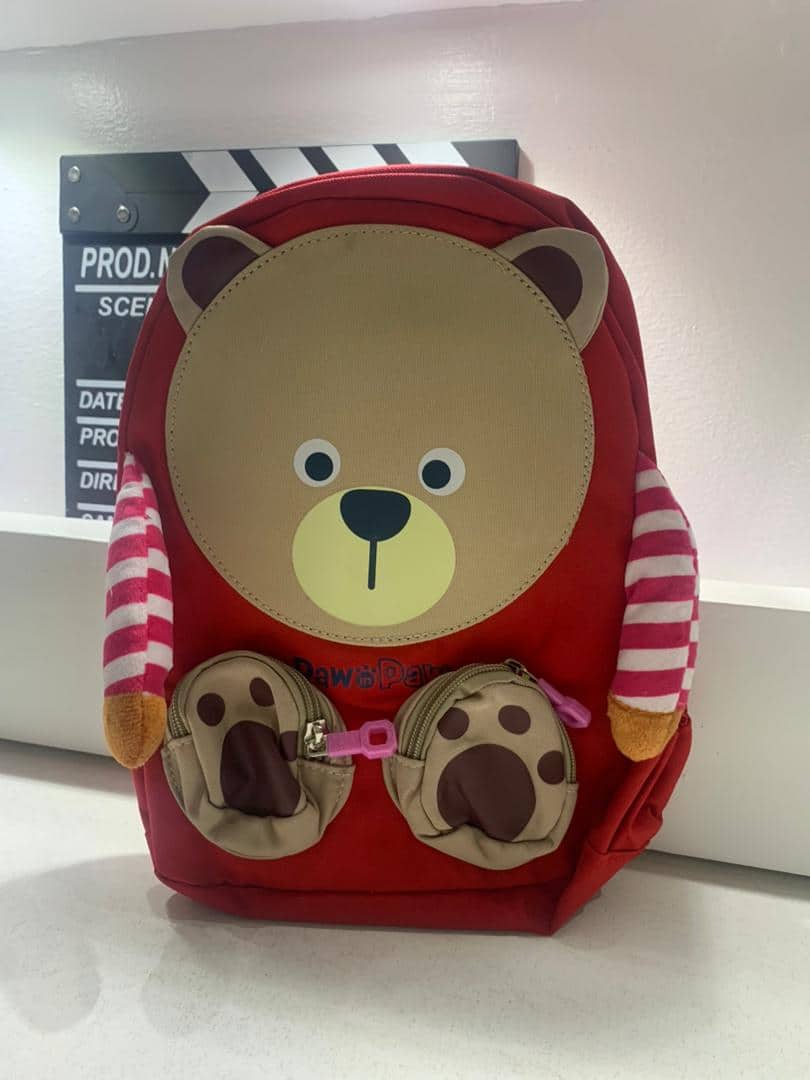 Sac à dos Mignon pour Enfants Paw Paw – Rouge – محفظة أطفال صغيرة - Back to School - صورة 2