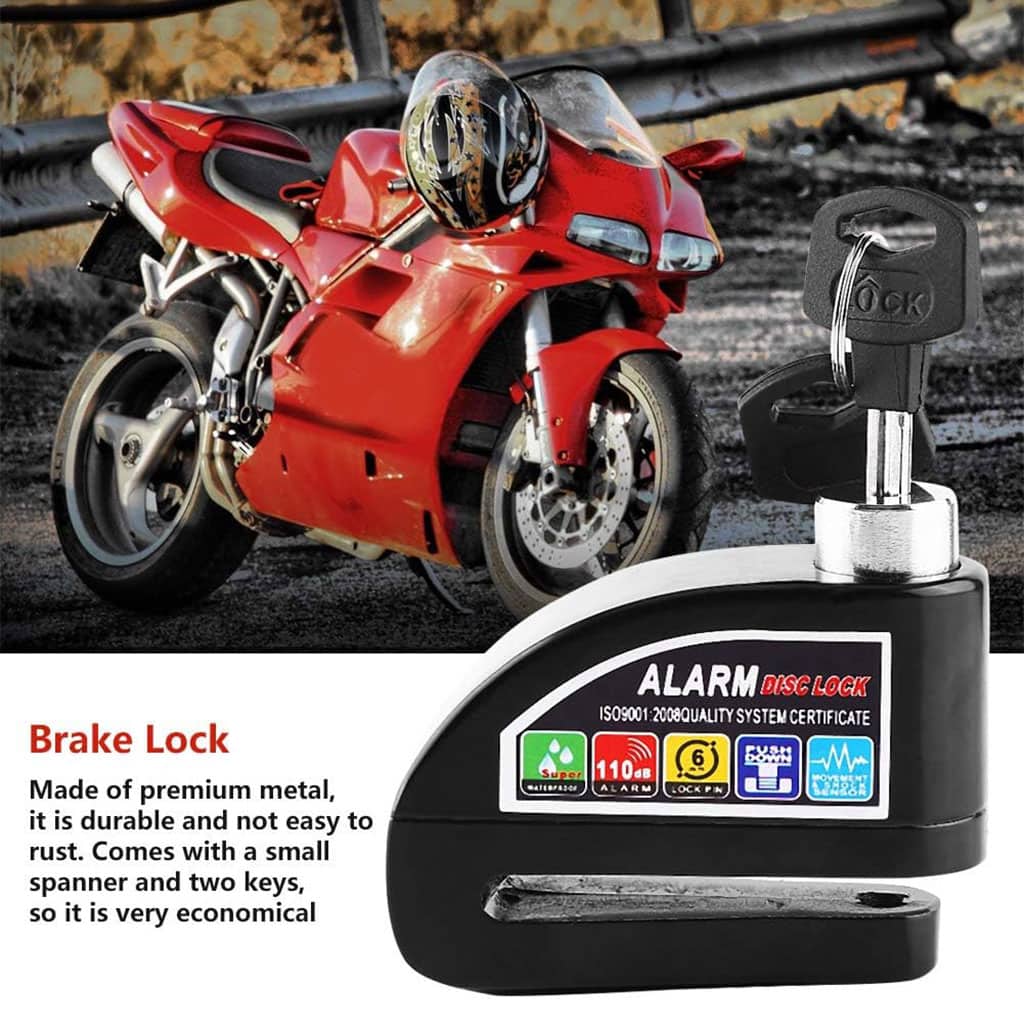 Antivol pour Disque Moto Alarme 110dB Waterproof – جهاز إنذار للدراجات النارية - Accessoires Auto/Moto - صورة 3