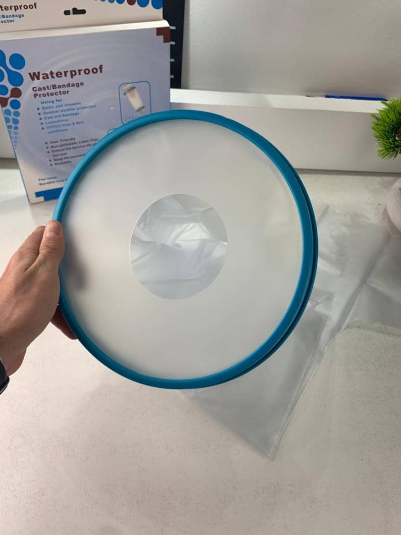 Housse de plâtre imperméable pour la douche, protection pour jambe adulte – غطاء عازل للمياه للرجل المكسورة كاملة - Divers - صورة 9