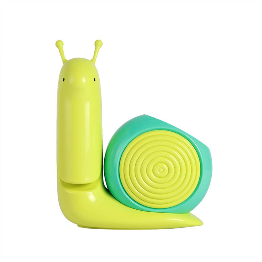 Lampe Veilleuse Escargot Mignonne LED avec Porte-stylo – مصباح على شكل حلزون لمكتب الأطفال - Électronique - صورة 4