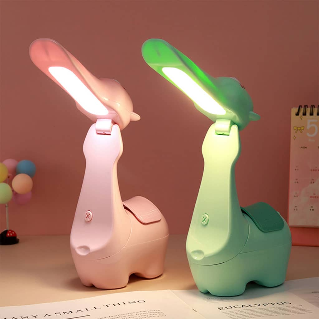 Lampe Veilleuse Lama Mignonne LED avec Porte-stylo – مصباح على شكل لاما لمكتب الأطفال - Électronique - صورة 6