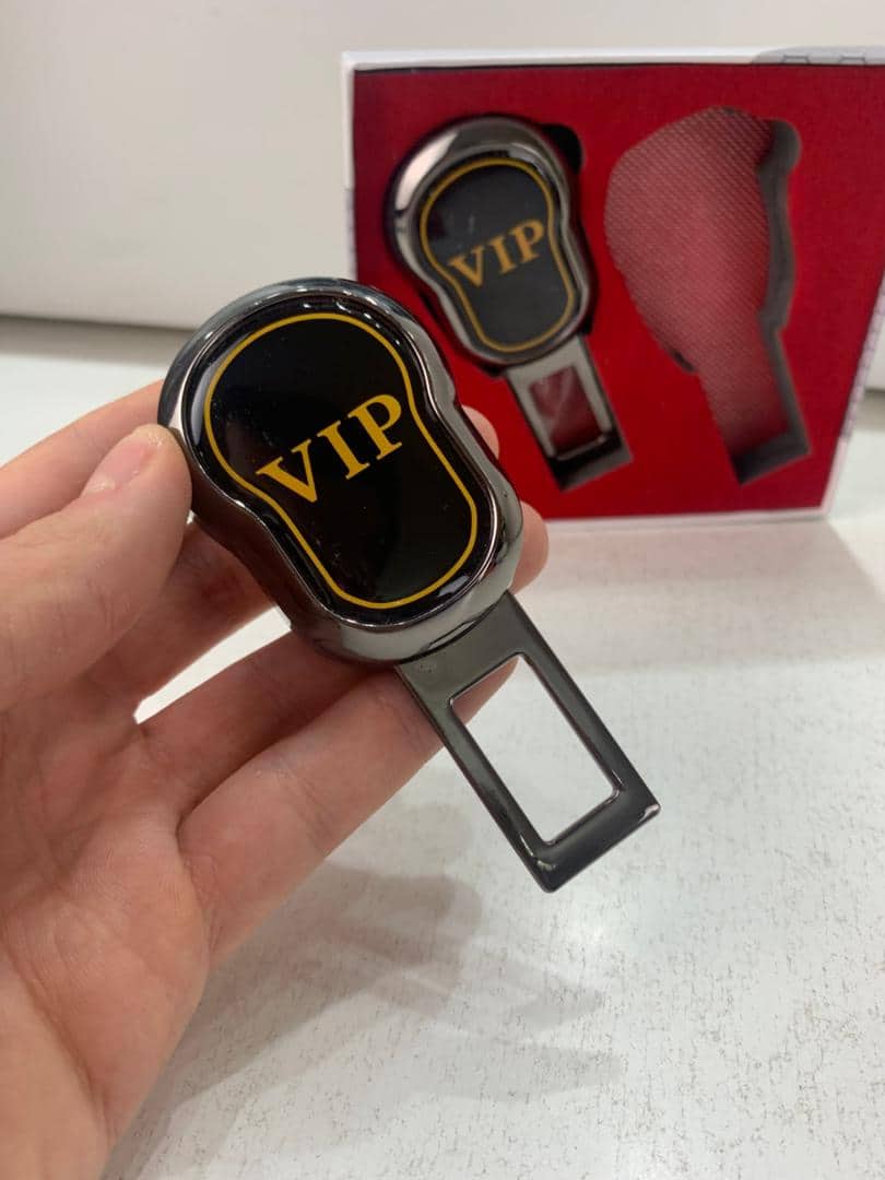 Attache Ceinture pour voiture 2Pcs Design VIP - Accessoires Auto/Moto - صورة 8