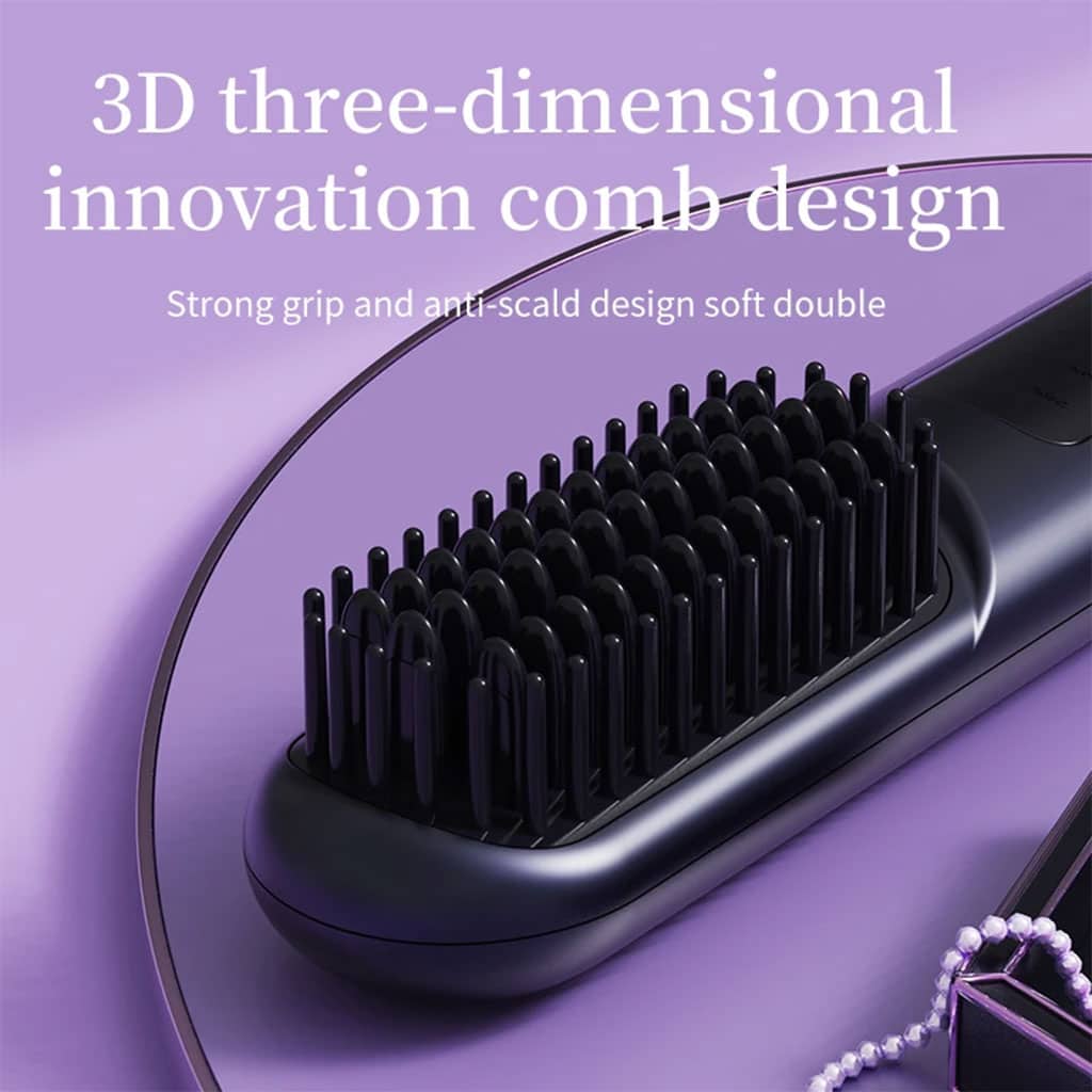 Brosse Lissante et Bouclante Électrique YX-228 – فرشاة تسريح الشعر - Soins et Beauté - صورة 3