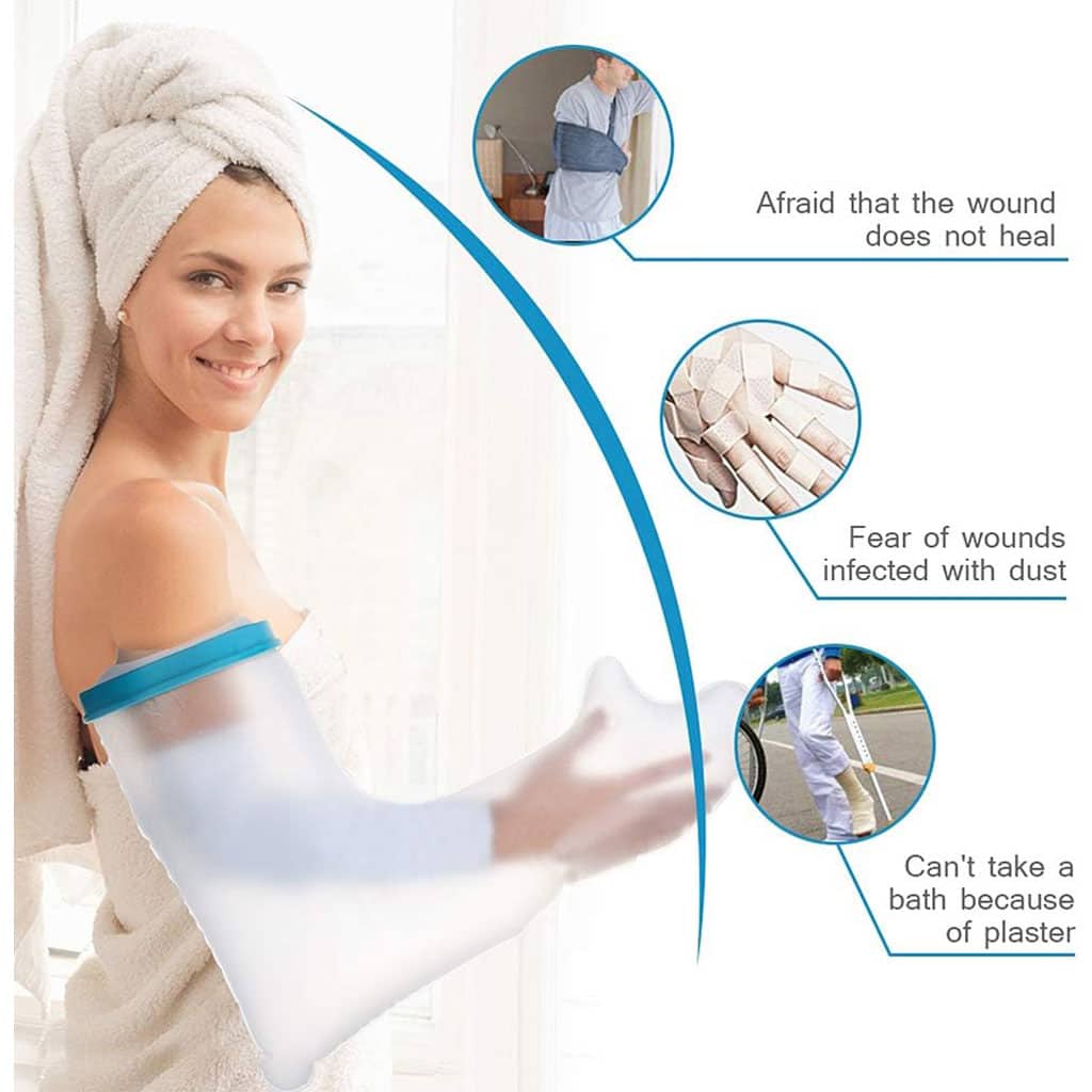 Protège-plâtre imperméable bras complet pour pour adulte – غطاء عازل للمياه لليد المكسولة - Divers - صورة 5