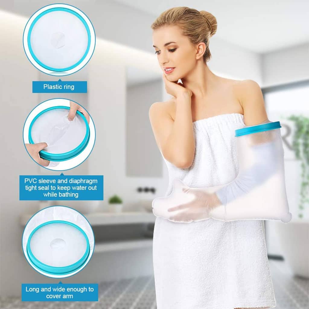 Protège-plâtre imperméable bras complet pour pour adulte – غطاء عازل للمياه لليد المكسولة - Divers - صورة 7