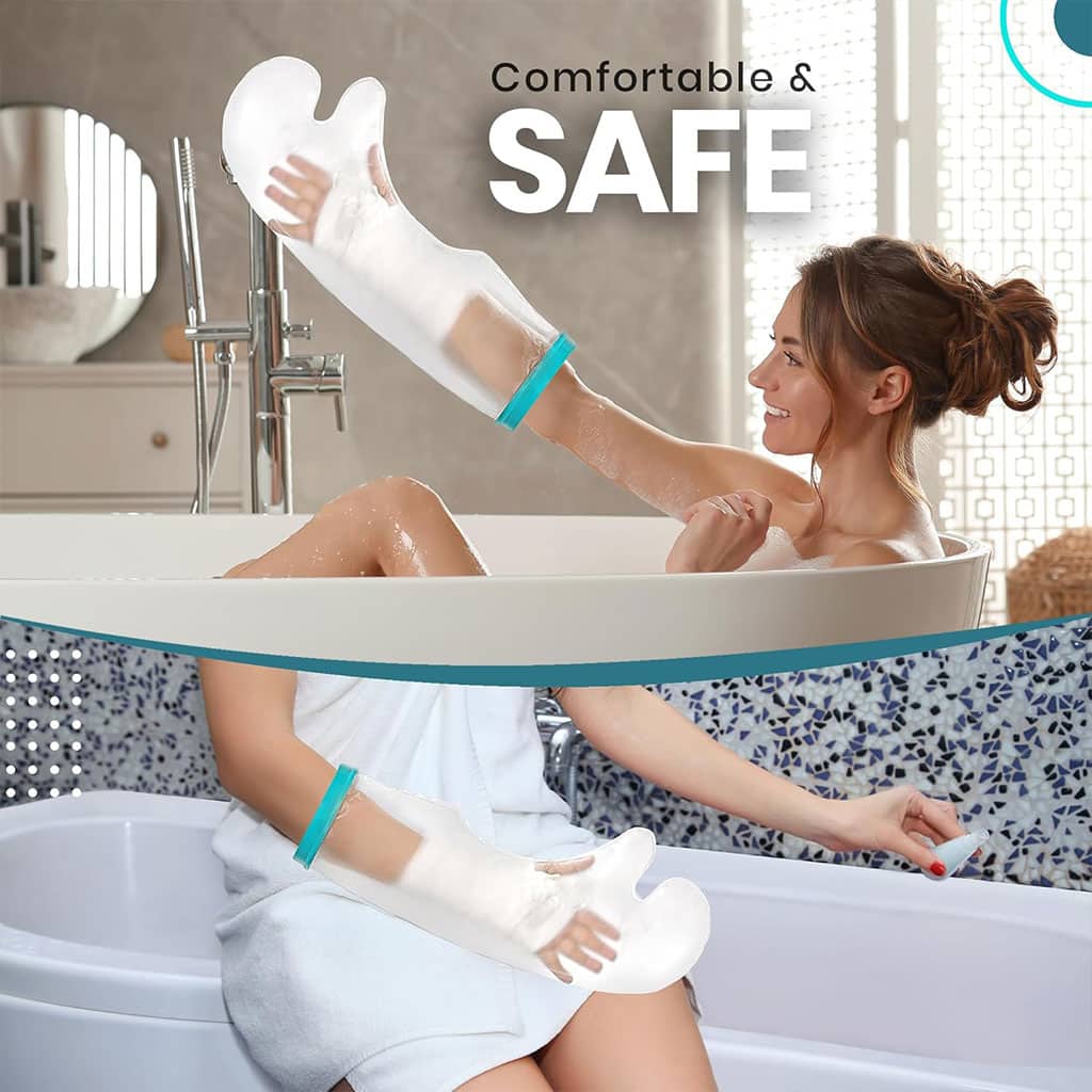 Protège-plâtre imperméable demi bras pour pour adulte – غطاء عازل للمياه لليد المكسولة - Divers - صورة 5