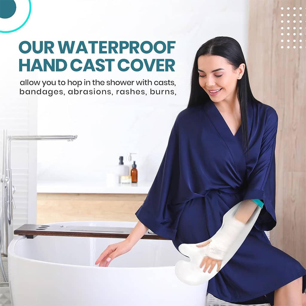 Protège-plâtre imperméable demi bras pour pour adulte – غطاء عازل للمياه لليد المكسولة - Divers - صورة 6
