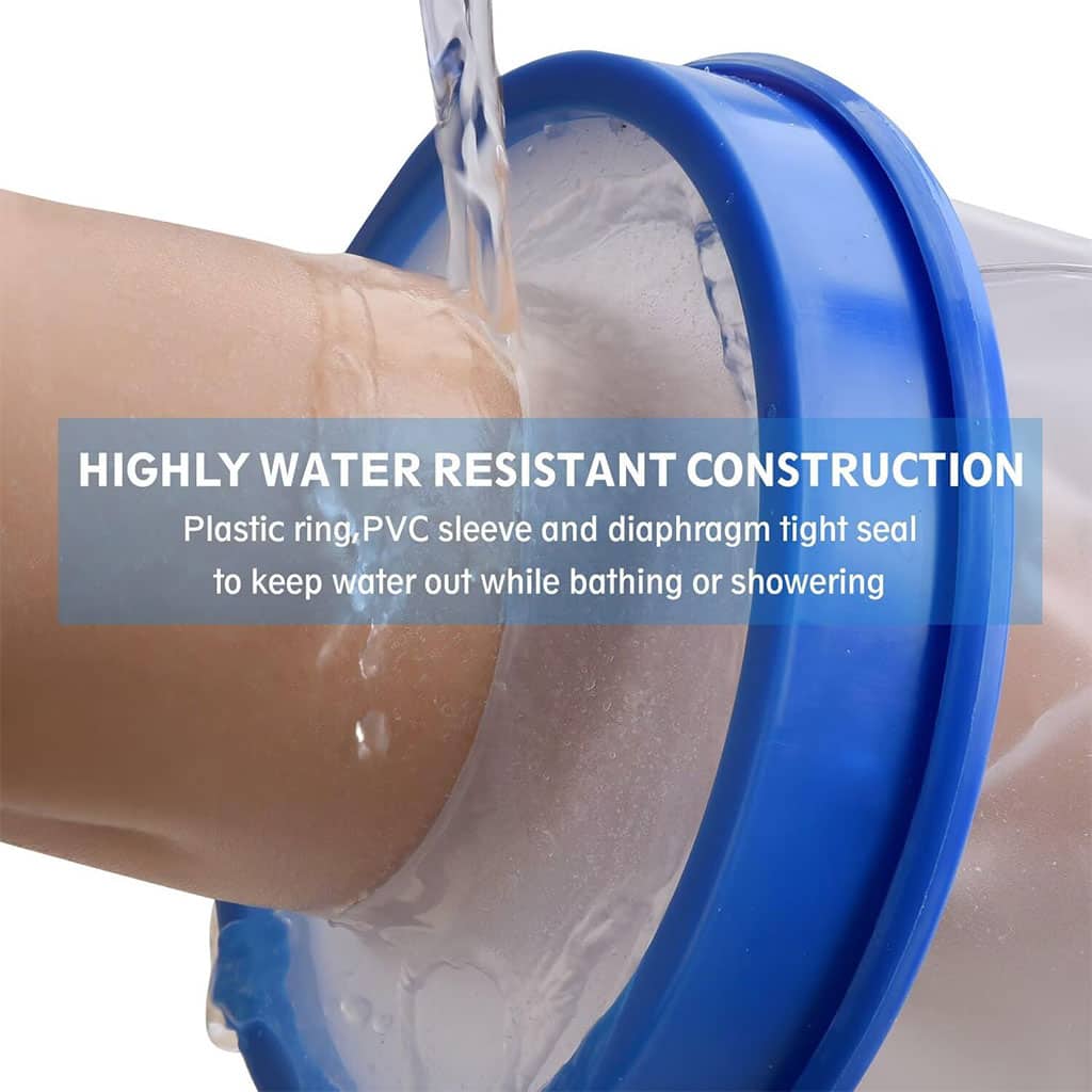 Housse de plâtre imperméable pour la douche protection demi pied adulte – غطاء عازل للمياه للرجل المكسورة - Divers - صورة 5