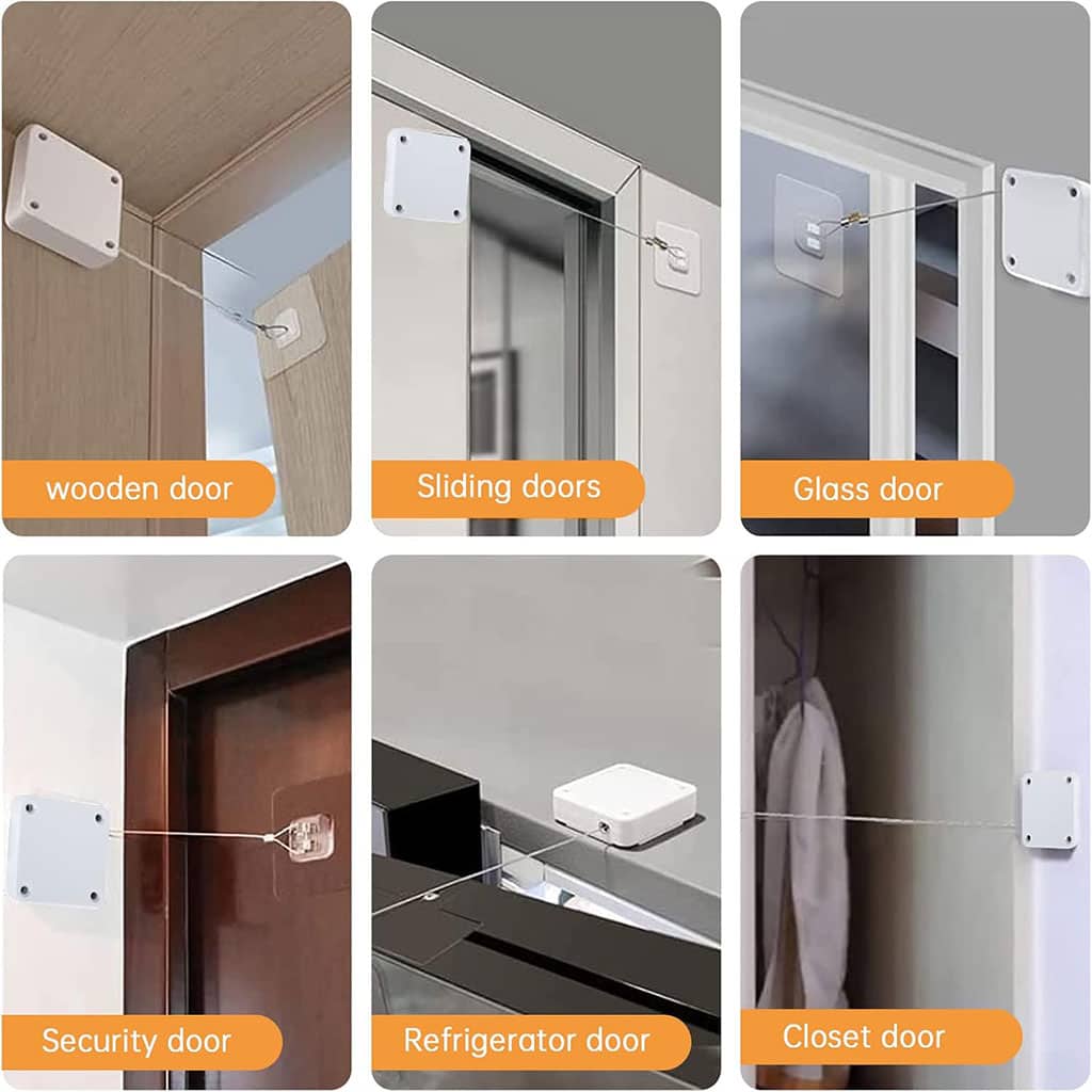 Ferme-porte automatique sans perforation – أداة غلق الباب أوتوماتكيا - Maison - صورة 5