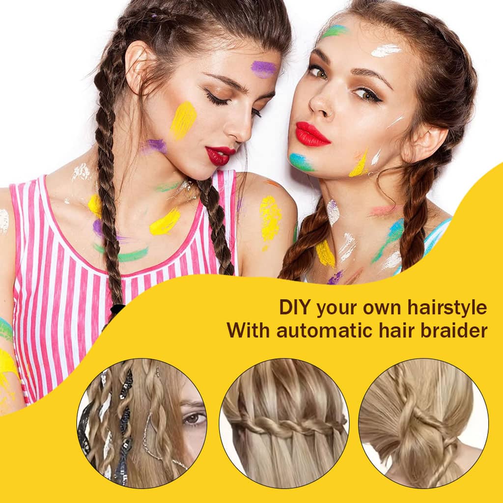 Appareil à tresser les cheveux automatique torsion rapide - Soins et Beauté - صورة 7