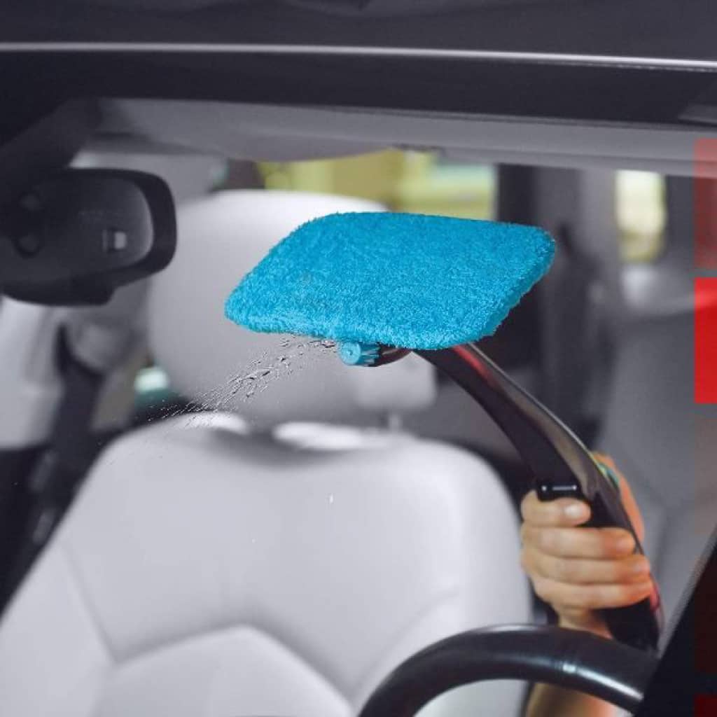 Hurricane Nettoyant pour Vitres en Microfibre avec Spray – منظف زجاج مع أداة رش - Maison - صورة 5
