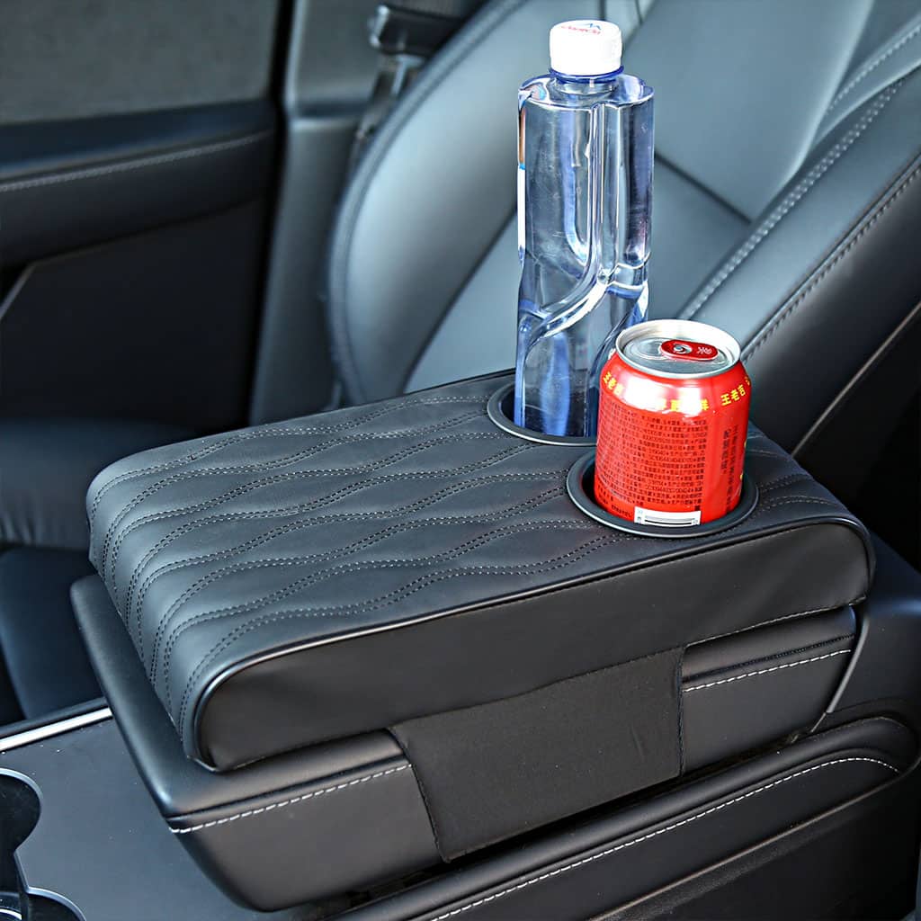 Housse d’accoudoir de voiture avec porte-gobelet - Accessoires Auto/Moto - صورة 7