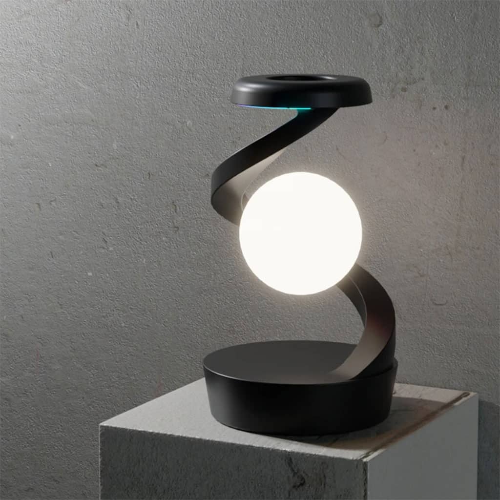 Lampe de Chevet en Spirale Design Moderne Lumière RGB – مصباح لاسلكي بأضواء متغيرة - Électronique - صورة 4
