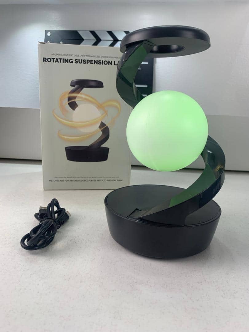 Lampe de Chevet en Spirale Design Moderne Lumière RGB – مصباح لاسلكي بأضواء متغيرة - Électronique - صورة 9