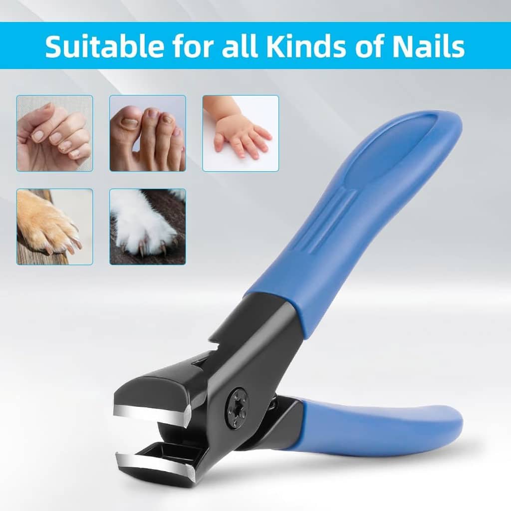 Coupe-ongles courbés en acier inoxydable pour ongles épais – مقص أظافر بتصميم منحني للأظافر السميكة - Soins et Beauté - صورة 2