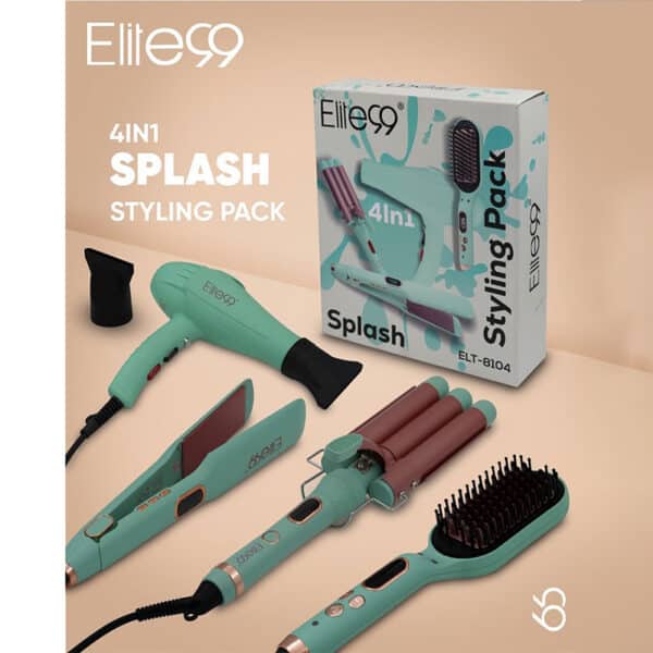 Elite99 Styling 4en1 Pack Ultime pour des Cheveux Parfaits – مجموعة العناية بالشعر 4في1 - Soins et Beauté - صورة 5