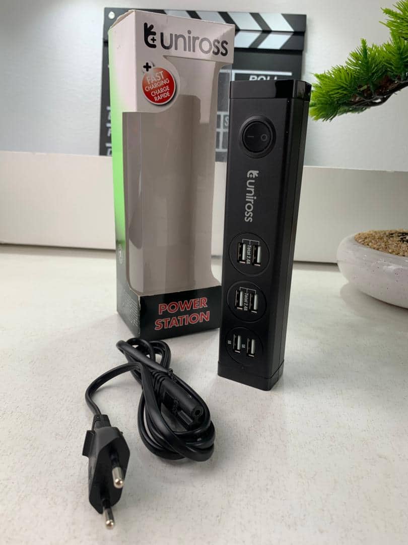 Uniross Station de charge Multi-appareils 6 ports USB A – مقبس طاقة متعدد المنافذ - Électronique - صورة 2