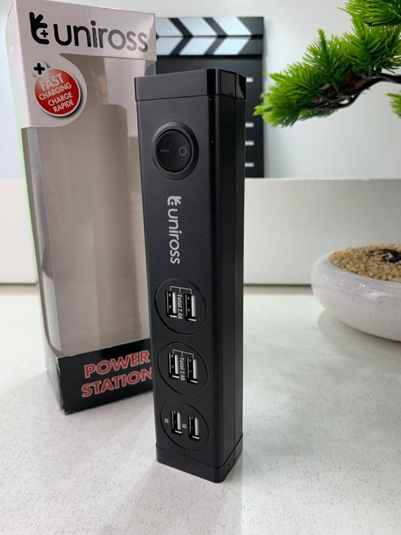 Uniross Station de charge Multi-appareils 6 ports USB A – مقبس طاقة متعدد المنافذ - Électronique - صورة 3