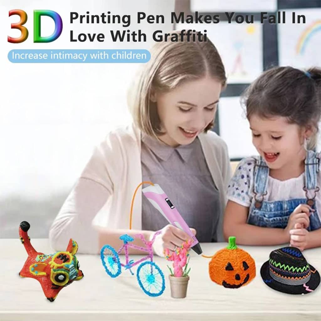 Stylo 3D Graffiti pour Enfants avec Recharges de Filament – قلم رسم ثلاثي الأبعاد للأطفال - Jouet & Gaming - صورة 7