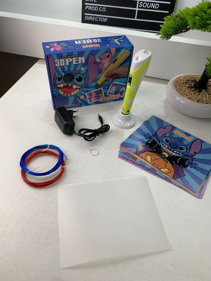 Stylo 3D Graffiti pour Enfants avec Recharges de Filament – قلم رسم ثلاثي الأبعاد للأطفال - Jouet & Gaming - صورة 8